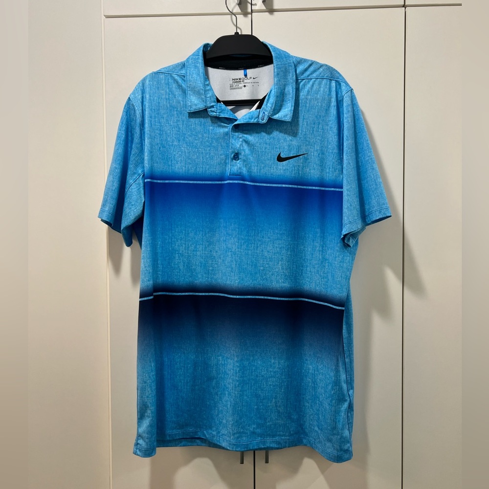 Nike Dri-FIT Men’s Golf Polo - Blue